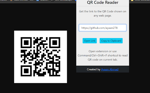 QR Code Reader screenshot