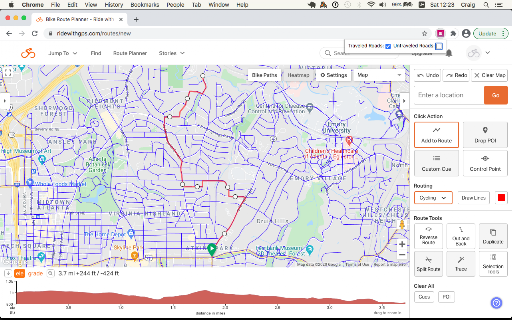 Wandrer Map Overlay screenshot