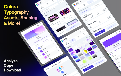 Peek - Design & Asset Toolkit screenshot