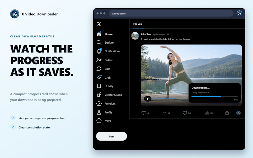 X (Twitter) Video Downloader screenshot