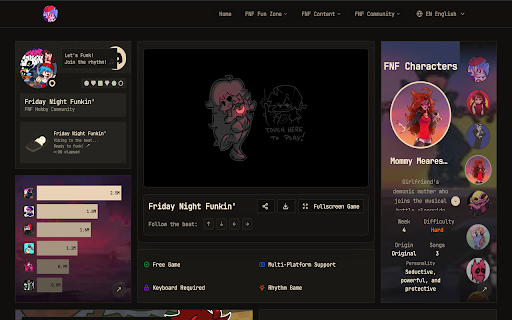 Friday Night Funkin' - Rhythm Game Portal screenshot