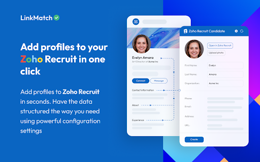 LinkMatch for Zoho Recruit screenshot