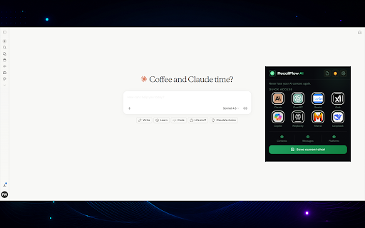 RecallFlow AI screenshot