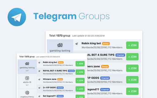 Telegram Groups screenshot