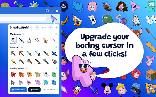 New Cursors screenshot