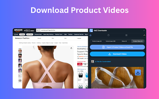AMZ Downloader - Amazon Videos and Images Downloader screenshot