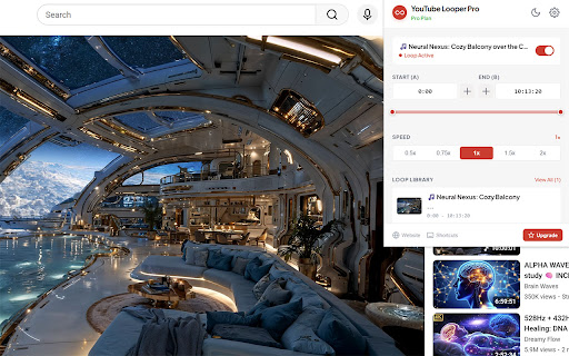 YouTube Looper Pro: Loop & Repeat Video Sections screenshot