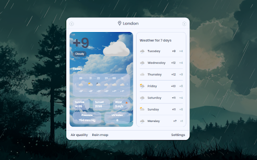 Global Weather Snap screenshot