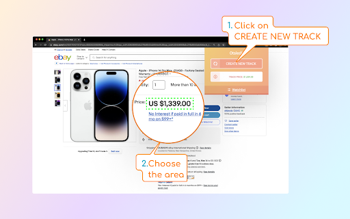 Price tracker - Otsledit screenshot