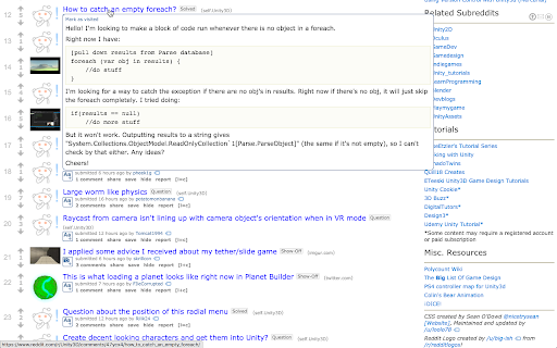 Reddit Hover Text screenshot