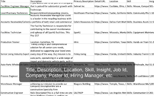Job Scraper for LinkedIn™ screenshot