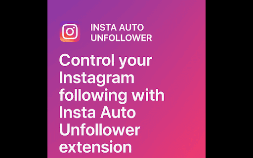 Instagram Auto Unfollower screenshot