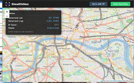 StealthGeo screenshot