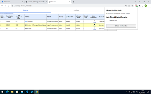 No-Tabs-Auto-Discard screenshot