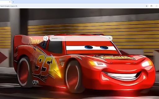 Lightning McQueen Live Wallpaper screenshot