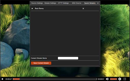 Native MPEG-Dash + HLS Playback screenshot