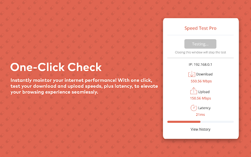 Speed Test Pro screenshot