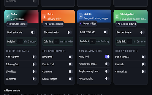 No Distractions screenshot