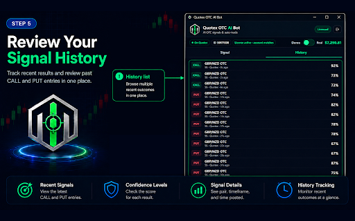 Quotex OTC AI Bot screenshot