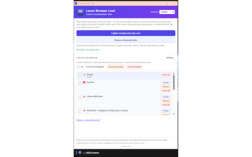 Lower Browser Load screenshot