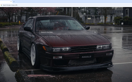 Nissan Silvia S13 Gloomy Rain Live Wallpaper screenshot