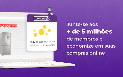 Cuponomia - Cupom e Cashback screenshot