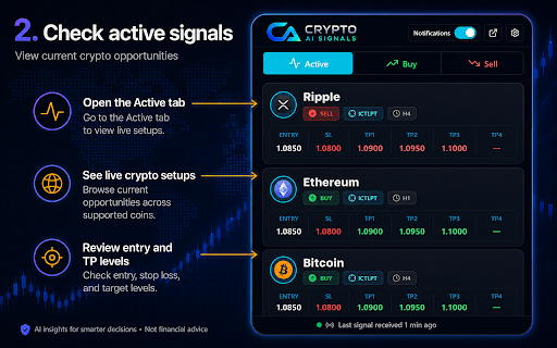 Crypto AI Signals screenshot