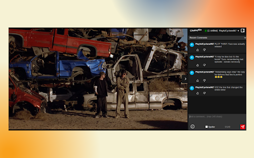 Netflix comments and chat - Chatsy screenshot