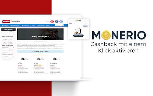 Monerio Shopping-Helfer screenshot