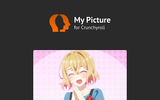 MyPicture for Crunchyroll: custom profile screenshot
