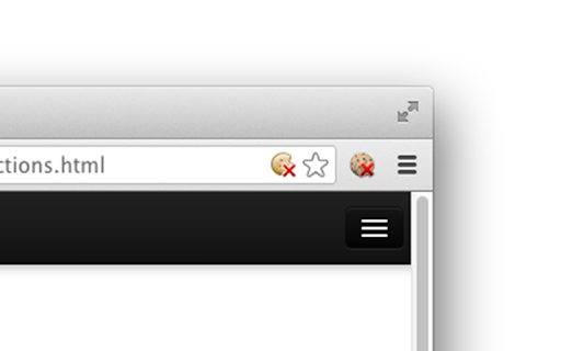Disable Cookies screenshot