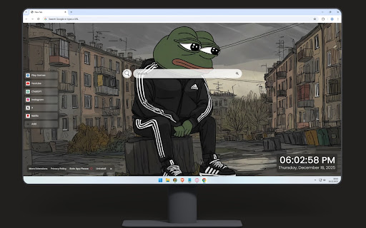 Pepe the Frog Depressed Live Wallpaper screenshot