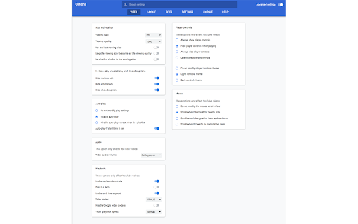 SPOI Options screenshot