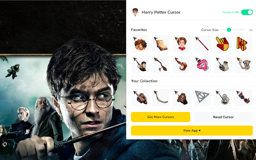 Harry Potter Cursor ★ Custom Cursor for Chrome™ screenshot