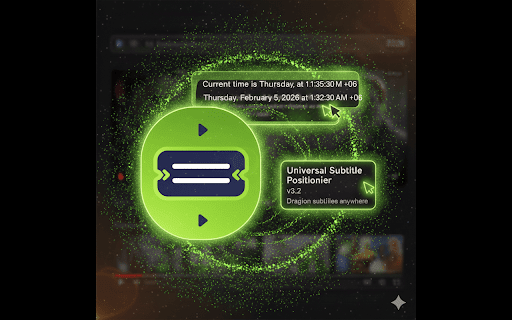 Universal Subtitle Positioner screenshot