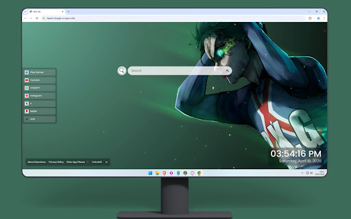 Rin Itoshi Blue Lock Live Wallpaper screenshot