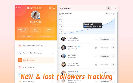 iTracker: IG Unfollower Checker screenshot