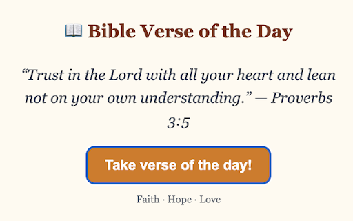 Bible Verse of the Day screenshot