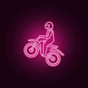 Neon Rider Game icon