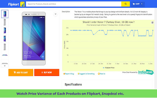 Price Tracker 2.0 - Price Graph & Auto Buy screenshot
