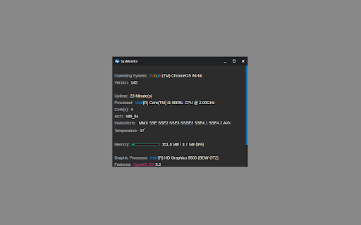 SysMonitor screenshot