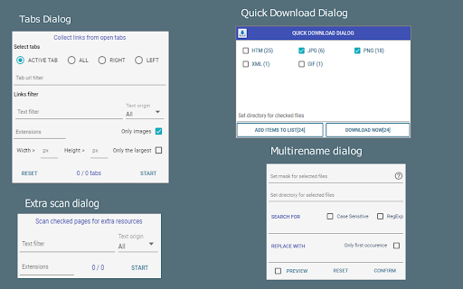 Simple mass downloader screenshot