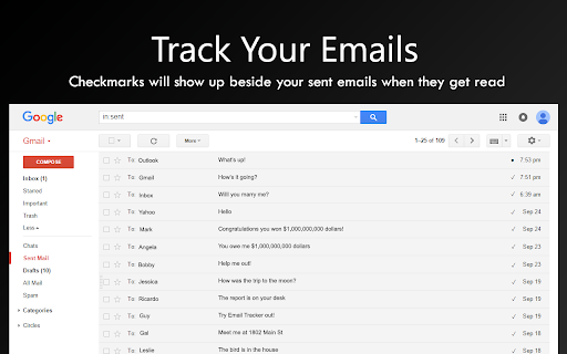 Email Tracker + Tracking Pixel Blocker screenshot