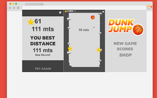 Flappy Dunk Game screenshot