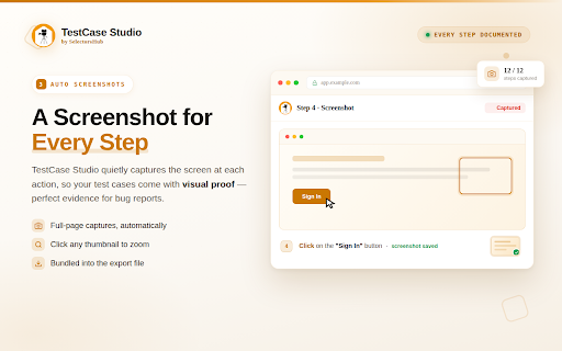 TestCase Studio - Selenium IDE screenshot