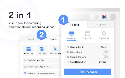 Awesome Screen Recorder & Screenshot screenshot