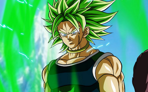 Dragon Ball Super: Broly Wallpapers New Tab screenshot