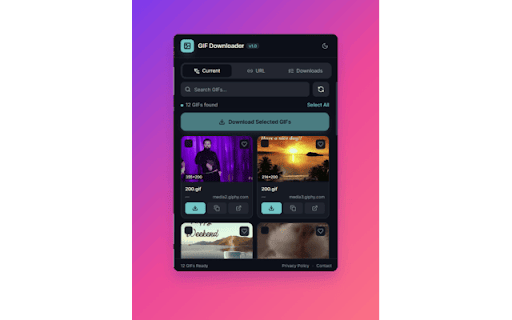 GIF Downloader - Download GIFs from Any Website screenshot