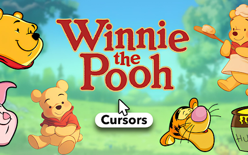 Winnie The Pooh Cursor ★ Custom Cursor for Chrome™ screenshot