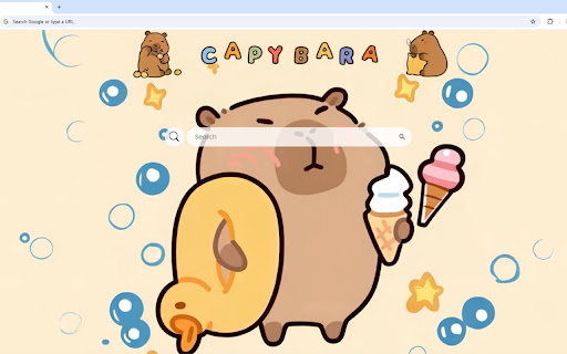 Capybara Live Wallpaper screenshot